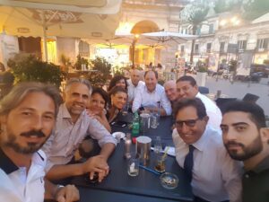 Crocetta e Abbate al bar
