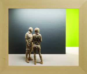 dietro c'è il verde