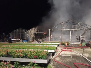 Incendio serre