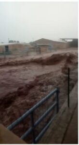 Fiume di fango a Santa Croce