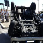 auto cappottata