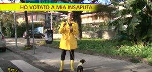 stefania petix e il bassotto
