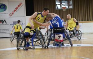 basket in carrozzina