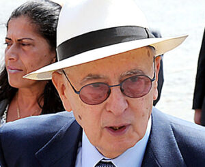 Borsalino e Giorgio Napolitano