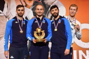 Scherma, fioretto: tripletta azzurra a Parigi, Giorgio Avola è terzo