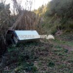 Frigorifero abbandonato a Santa Margherita