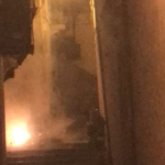 L'incendio