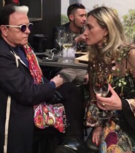 Malgioglio e Valentina Nicodemo