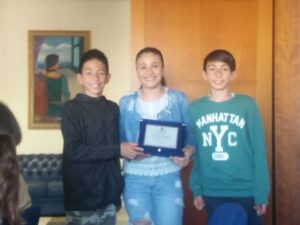 I bambini premiati