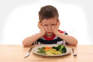 I bambini non amano le verdure