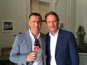 Diego Caltabiano e Cesare Bocci
