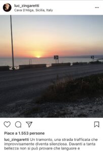 Il tramonto di Luca