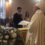 Il matrimonio celebrato dal Papa