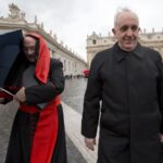 Il cardinale Bergoglio in Vaticano