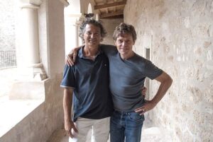 Luigi Nifosì e Willem Dafoe a Scicli nel 2013