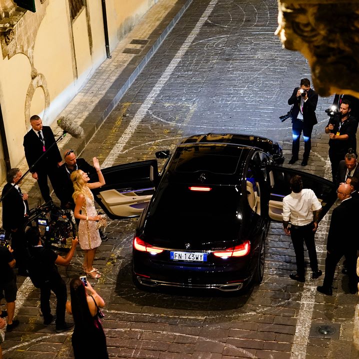 La Bmw dei Ferragni