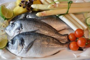 Pesce e ortaggi