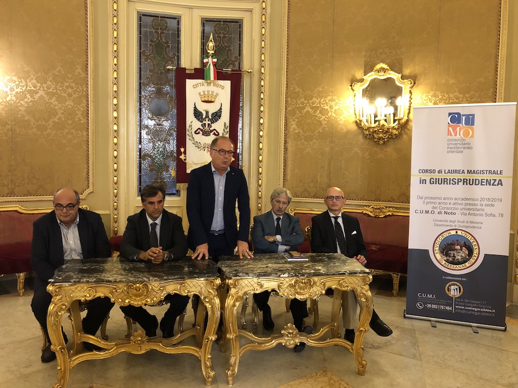 Noto, nasce il corso di laurea magistrale in Giurisprudenza