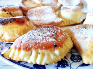 I ravioli dolci di ricotta
