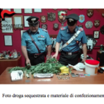 La droga sequestrata