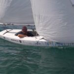 Ignazio Drago in barca a vela