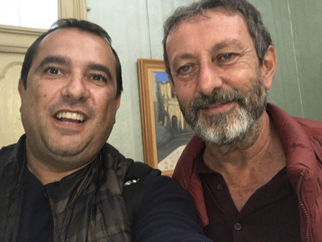 Peppe Savà e Michele Serra