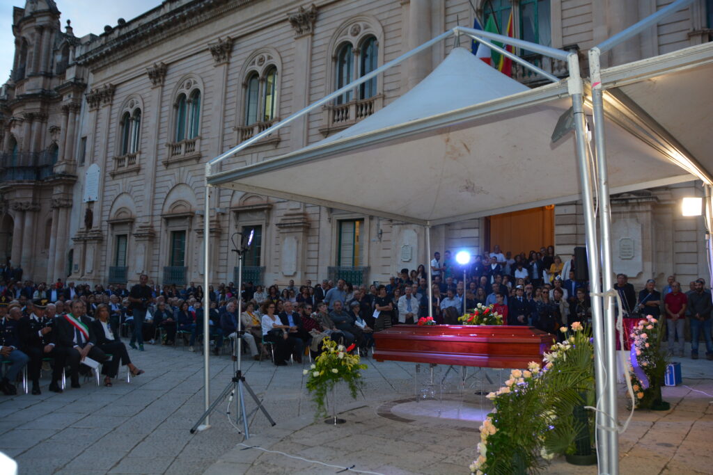 I funerali di Piero Guccione