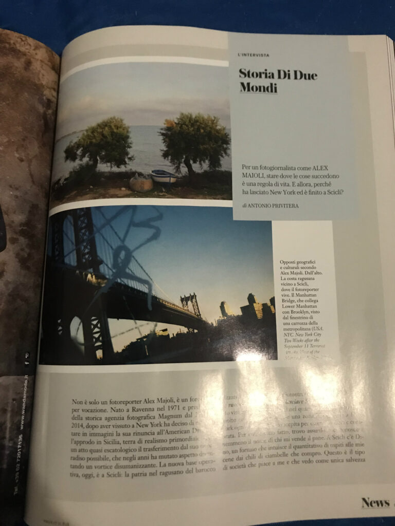 Vogue su Alex Majoli