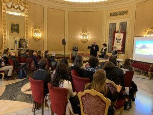 Gli studenti a Noto