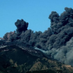 L'Etna in eruzione