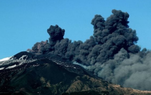 L'Etna in eruzione