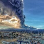 L'Etna in eruzione