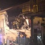 Una casa crollata