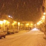 Chiaramonte sotto la neve