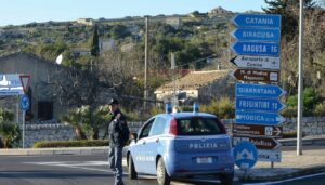Polizia a Modica