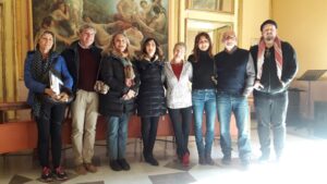 La delegazione di Sky