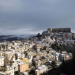 Ragusa Ibla sotto la neve