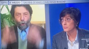 Cacciari e la Bongiorno su La 7