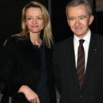 Delphine Arnault col papà