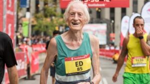 Anziano maratoneta