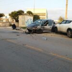 Tre auto coinvolte