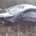 L'auto nel burrone