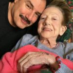 Giampiero Ingrassia e la mamma
