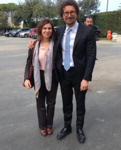 Stefania Campo e Danilo Toninelli