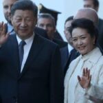 Il presidente cinese e la signora