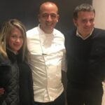 Centinaio la fidanzata e Pino Cuttaia