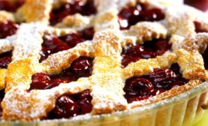 La crostata di ciliegie per diabetici