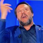 Matteo Salvini a Otto e Mezzo su La 7