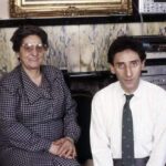 Franco Battiato con la mamma