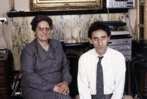 Franco Battiato con la mamma